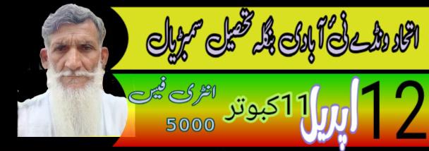 اتحاد ونڈے نئی ابادی بنگلہ تحصیل سمبڑیال